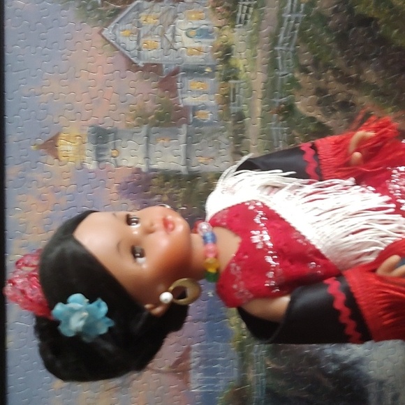 Doll Dressed In Red - Picture 9 of 10